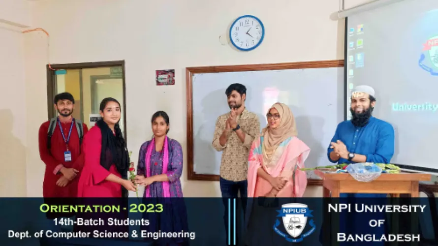 Orientation Program 2023 CSE 14t Batch