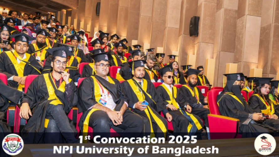 NPI University of Bangladesh 1st Convocation 2025 8