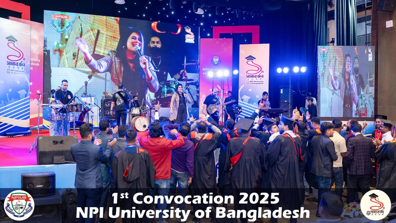 NPI University of Bangladesh 1st Convocation 2025 19