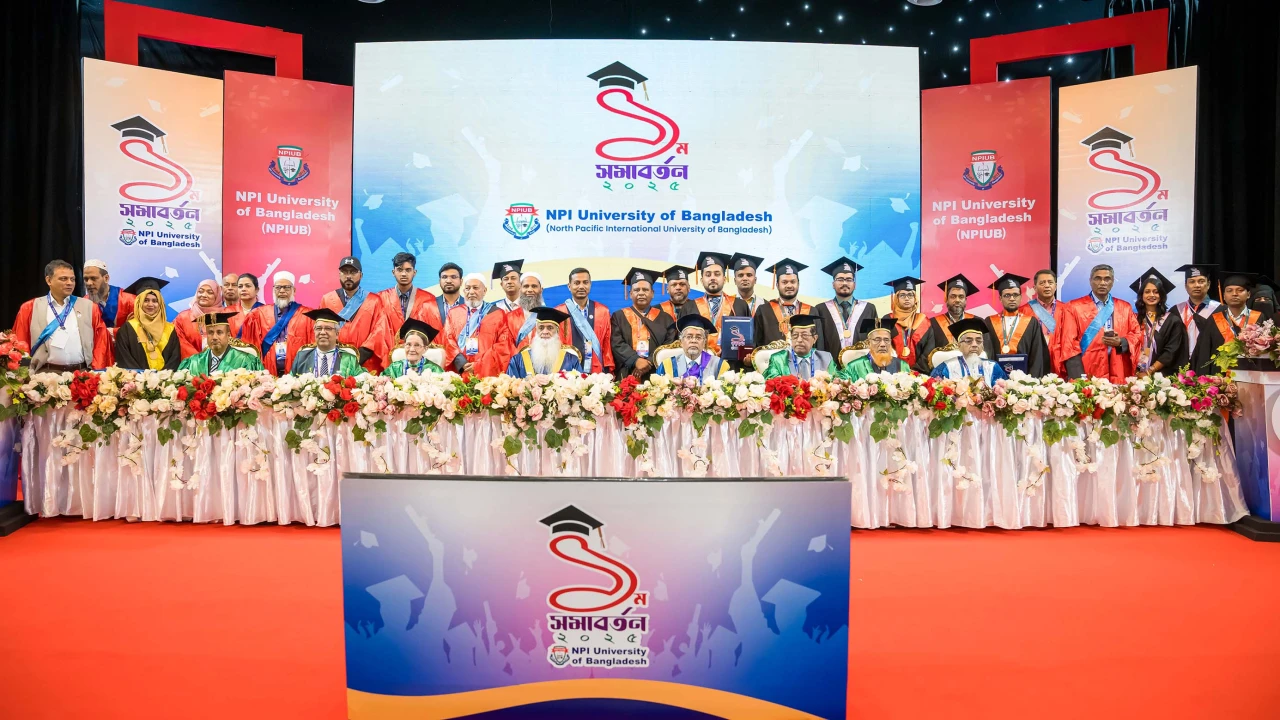 NPI University of Bangladesh 1st Convocation 2025 27