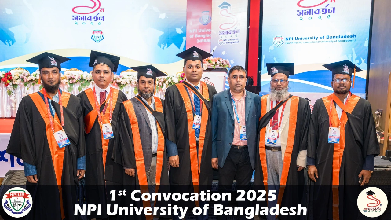 NPI University of Bangladesh 1st Convocation 2025 29
